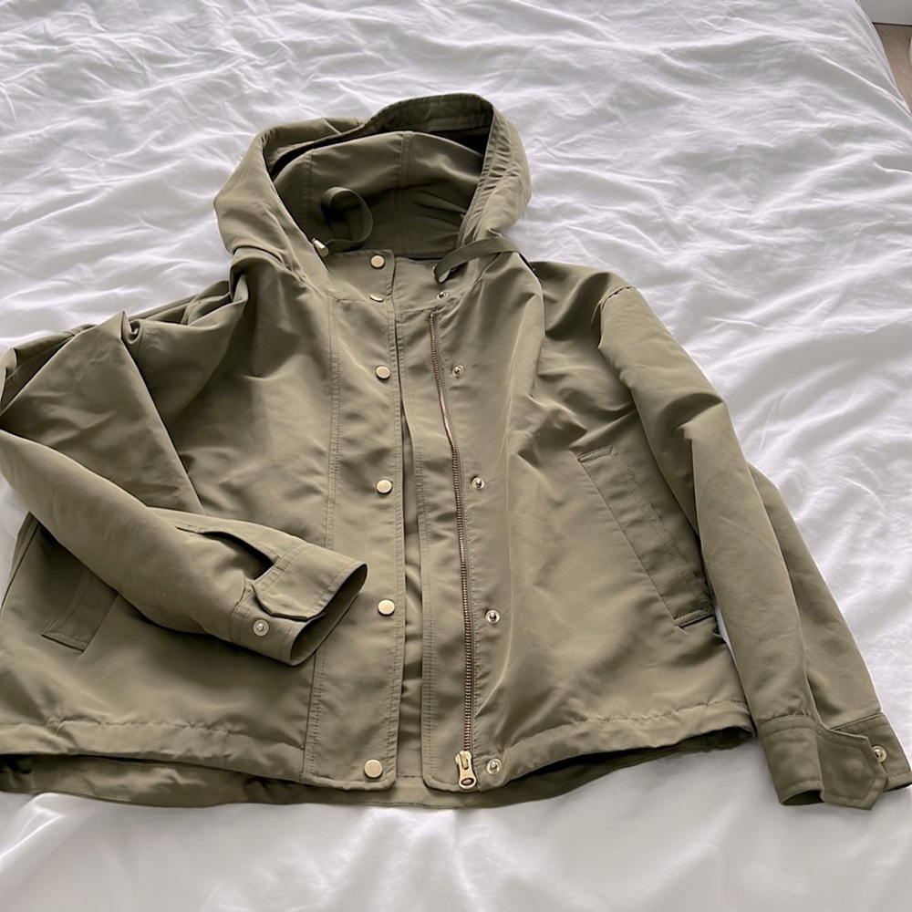 Gu women’s crop utility jacket
